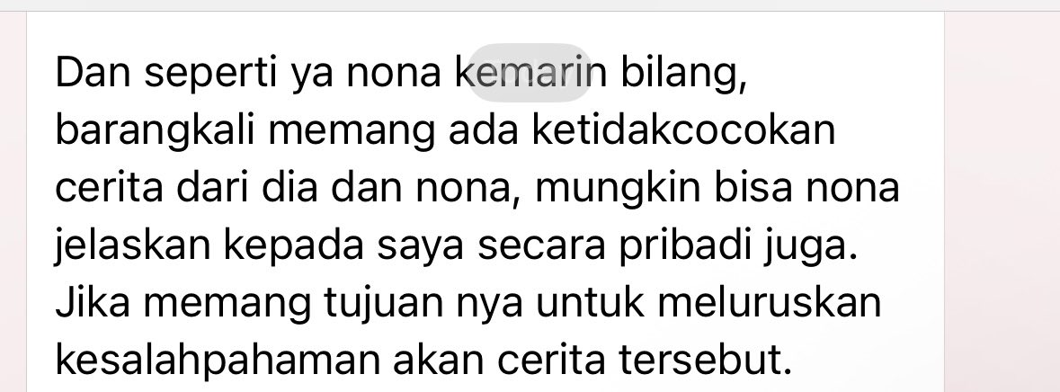 reveseur's tweet photo. Uh @elartion and her half-assed apology. Pas ke saya juga minta maafnya seperti ini, malah minta dijelasin detailnya padahal dia udah terlanjur ngomong enggak-enggak tentang saya ke orang tanpa konfirmasi dulu, padahal tidak ada dalam permasalahannya. Mohon maaf, lau siapa mpruy? https://t.co/yQKQesxXiH