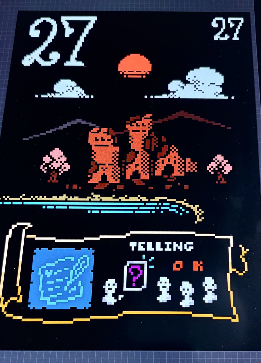 doodles_giso's tweet photo. ドット絵ボドゲ第二弾をコツコツ進行中。 https://t.co/qDheWV3ia5