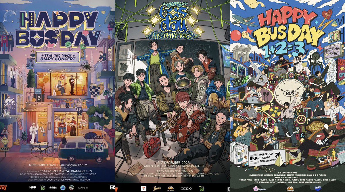 CeeuNani's tweet photo. Year 1                       Year 2                     Year 3

#HappyBUSDAY2026 https://t.co/wnFTy3Q8iF