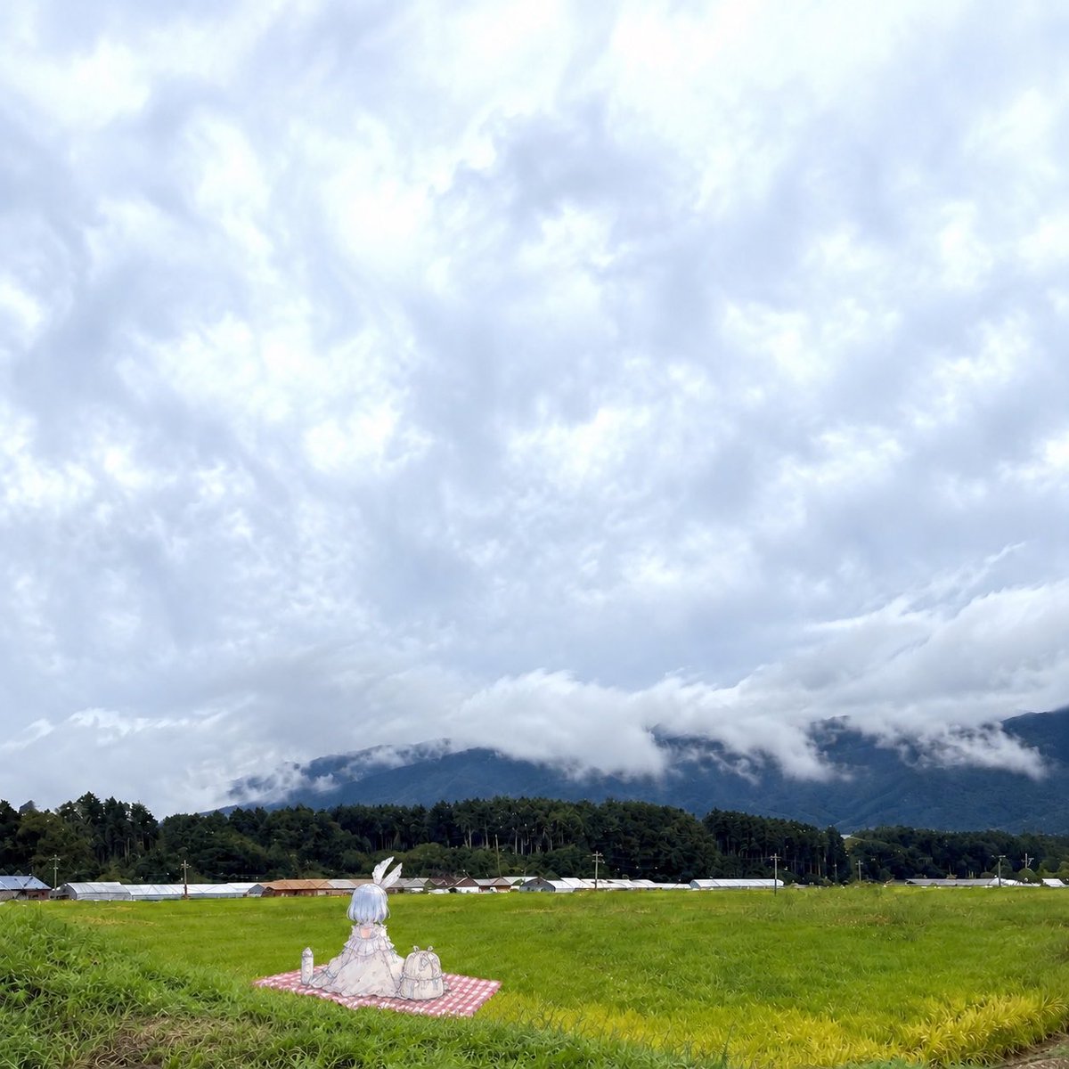 murukakun's tweet photo. 台風のせいか雲がすごい！みなさまご安全に！ https://t.co/G98WWjepAJ