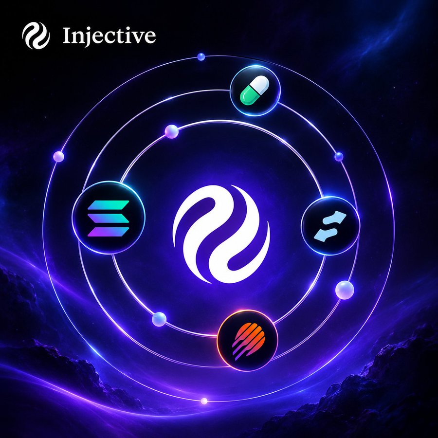 noraxonchain's tweet photo. Good morning Web3

Something just changed for $INJ.

@Pumpfun. @LaunchOnSF. @MeteoraAG.
All three. Official. Live.

This isn't a partnership announcement. It's infrastructure.

🧵Full breakdown in the thread below https://t.co/CicckRAEJw