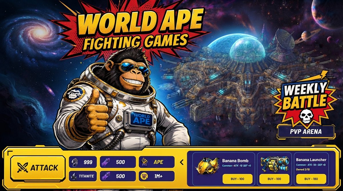 hellowldcoin's tweet photo. Just dropped my new World Mini App ๐ฆAPE WARS โ play, stake, and earn APE rewards inside World App.Verified humans only. Jump in:
https://t.co/LAGm8sPpRe
#WorldApp #MiniApps #ApeWars #WLD #worldape #worldcoin #wld https://t.co/vmrydT03N3