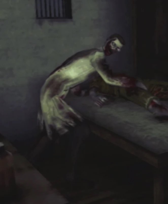 CanaryGrayson's tweet photo. @AestheticGamer1 Wait is this them expanding on the doctor from the original game? That’s actually so smart https://t.co/fP4IdUHn8L