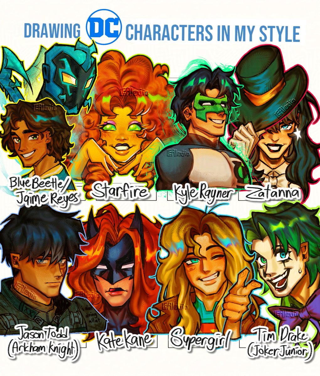 LEAlexiio's tweet photo. Dc characters in my style!
—
#DC #Dccomics https://t.co/zlw2ujbgi2