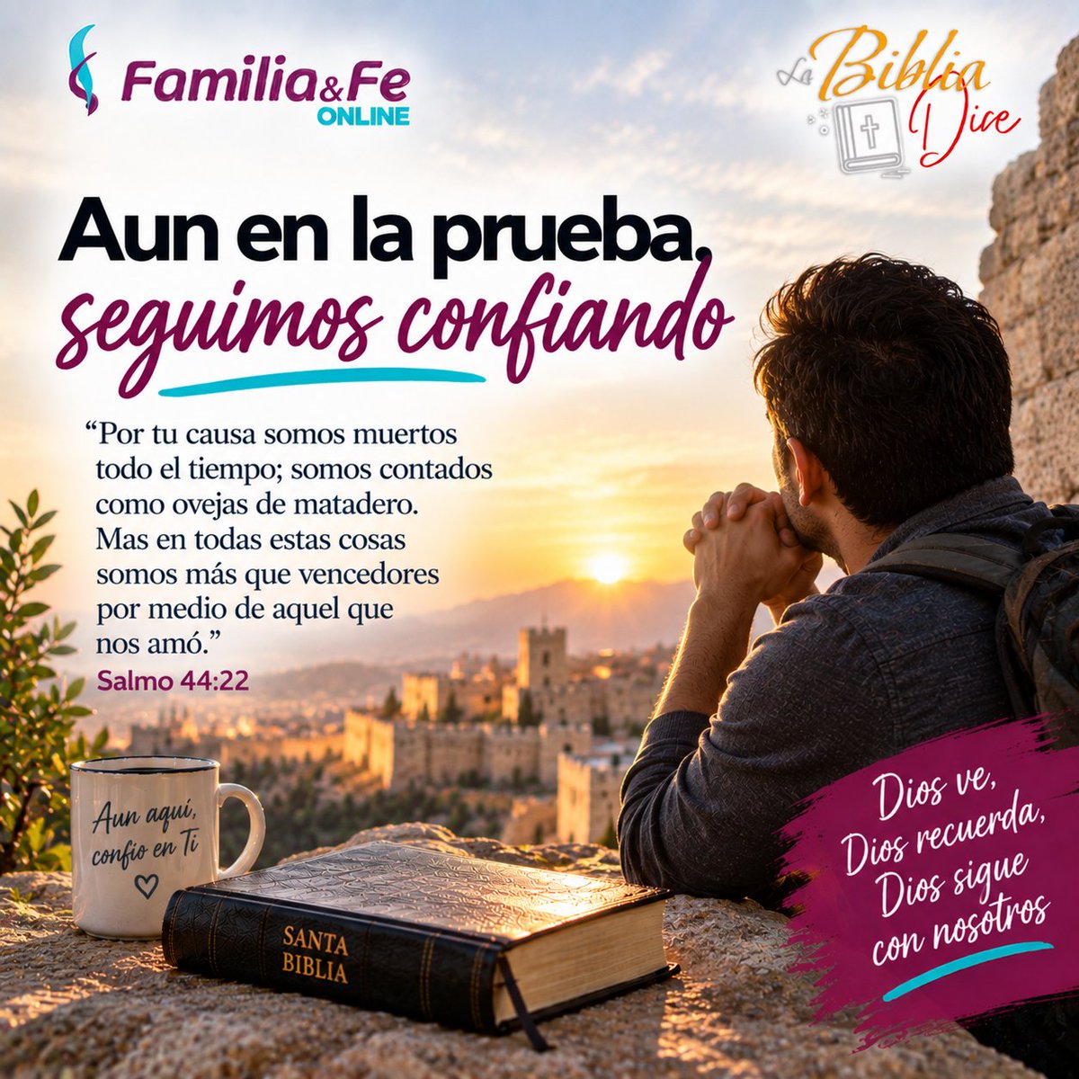 yvanmbalabarca's tweet photo. #rpsp #Salmo44 📖
✅Recuerda las victorias que Dios dio a su pueblo.
✅Confía en Él, no en tus propias fuerzas.
✅Aunque sufras sin entender por qué, sigue clamando a Dios.
¡Retuitea y dale Like! https://t.co/W86rYGV0Wq