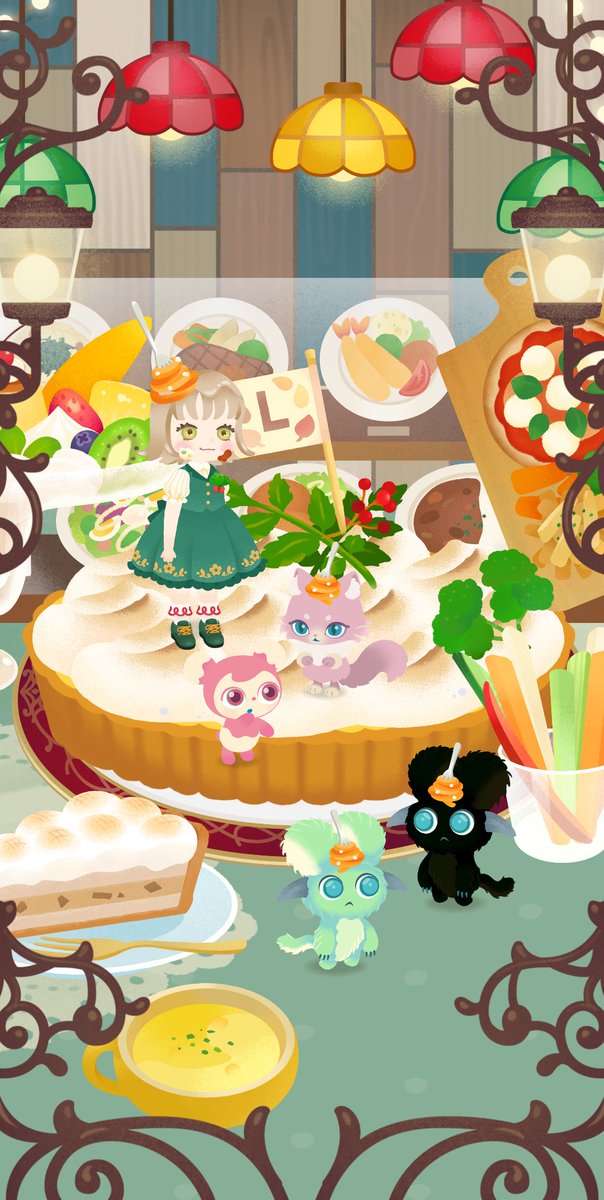 mamiyoril's tweet photo. スパゲッティ🍝出なかったレイアウトだよ😂
#リヴリー #うちのリヴリー https://t.co/oN0XOCj8rM