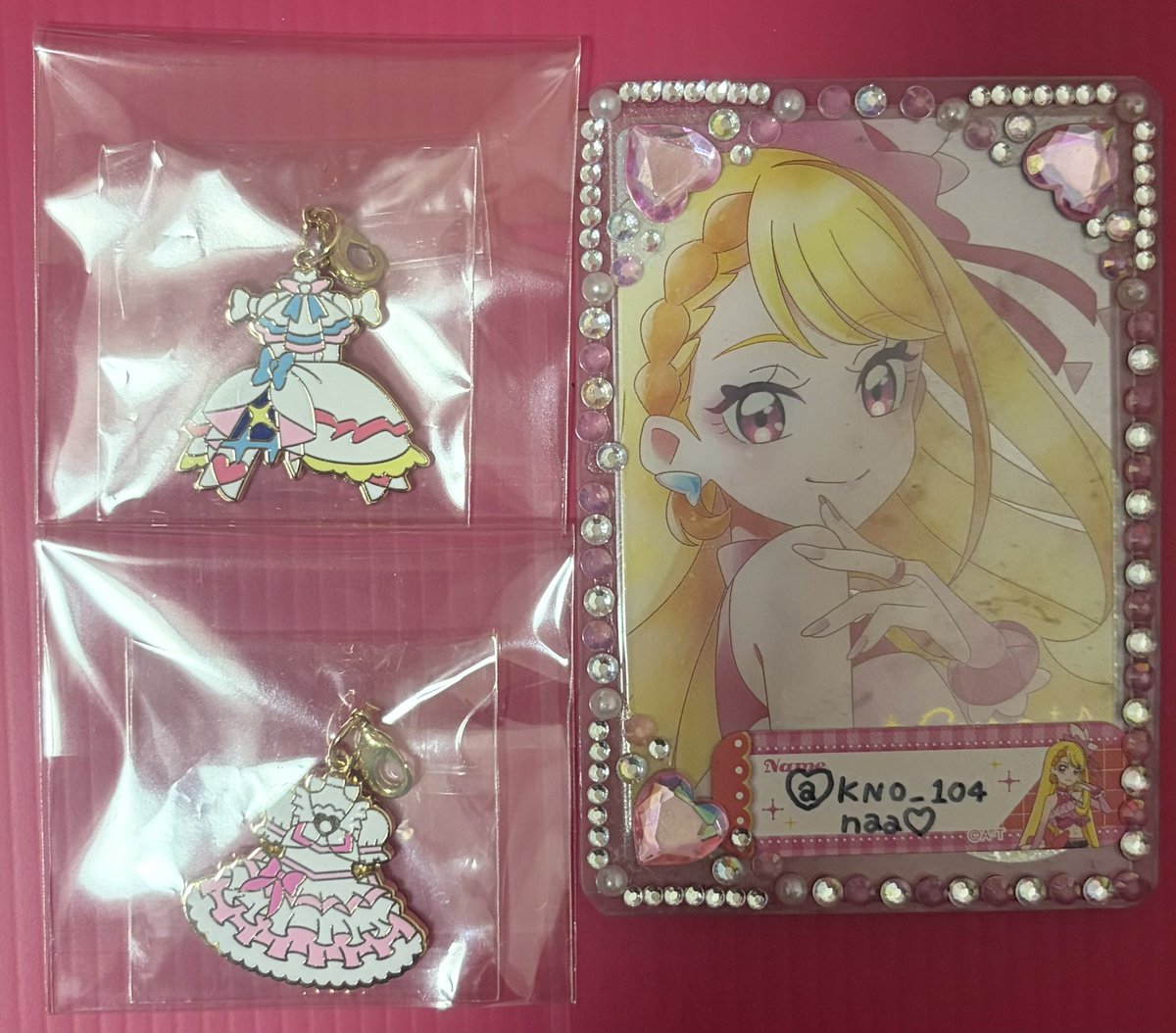KNO_1O4's tweet photo. ꒰ 交換  ꒱ プリキュア プリティストア 
プリスト コスチュームチャーム Vol.2 

譲￤ キュアプリズム キュアリズム
  
求￤ キュアバタフライ＞キュンキュン

初回お取引の方はツイフィ必読
検索からも是非お声掛け下さい🦋🩷⸒⸒ https://t.co/PuGHTifbWD