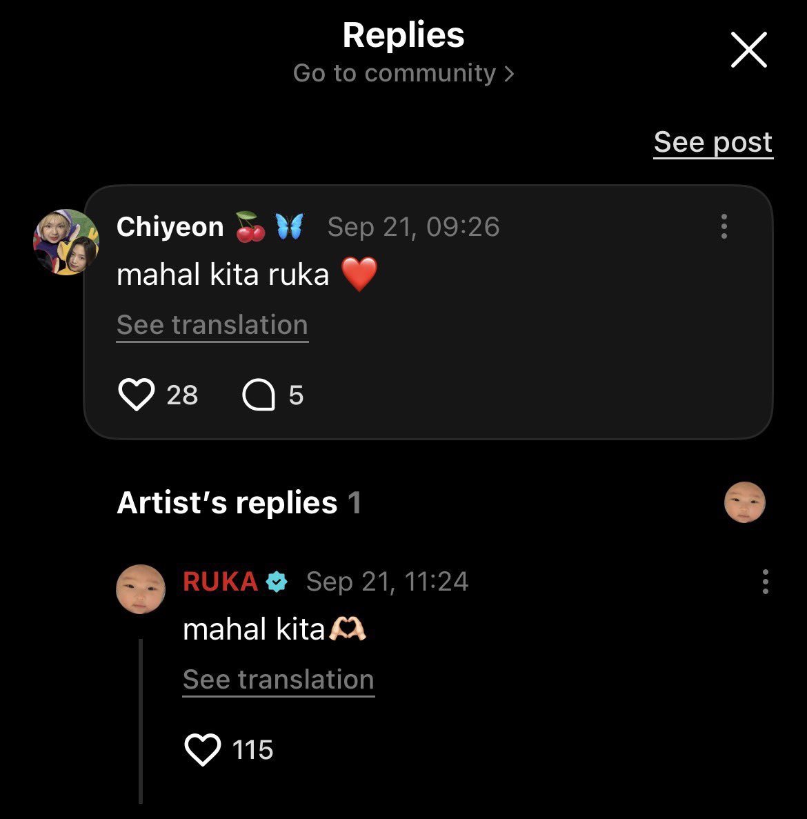 mainruka's tweet photo. ruka probably saw how upset filo monstiez were about yg skipping basically all the content for manila stop. this girl loves her fans so much and you can feel it in the little things she does. she deserves the world and so much more https://t.co/0ASLF7vw1i