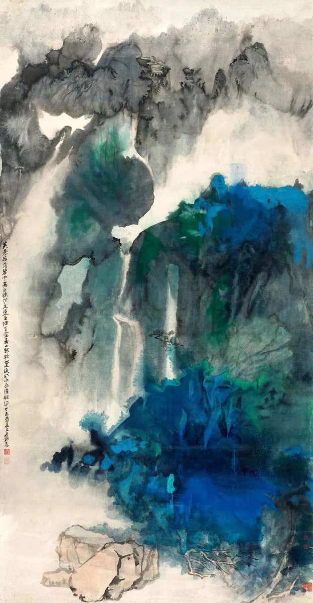 dee09057382's tweet photo. Lost in the strokes of a live ink wash painting demo—every splash tells a story, every line feels alive. Art isn’t just seen, it’s felt right here. https://t.co/1MpC6NRXoP