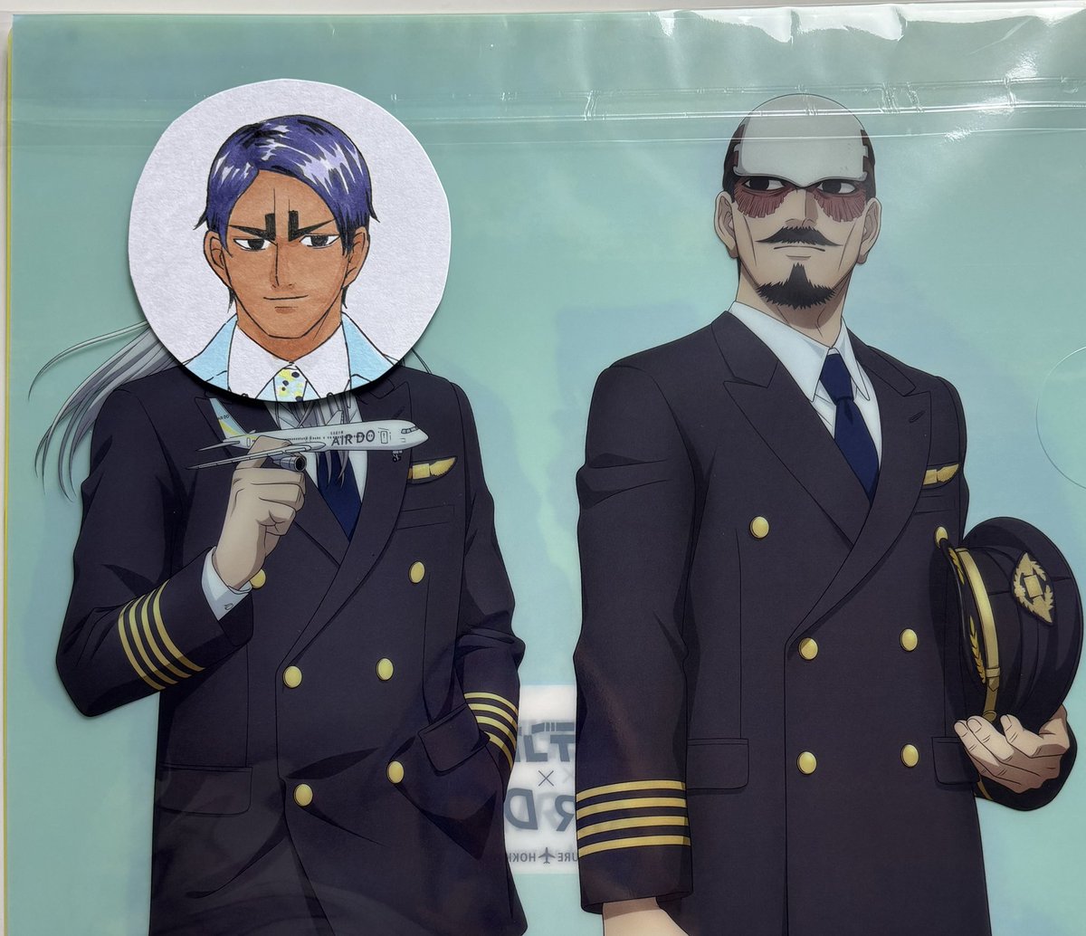 Archer13799's tweet photo. 一度この遊びをやってみたかったので描いた
普段鶴見さんがいる(というか師団側の)グッズ買うことがないので… https://t.co/hNL7QCutXy