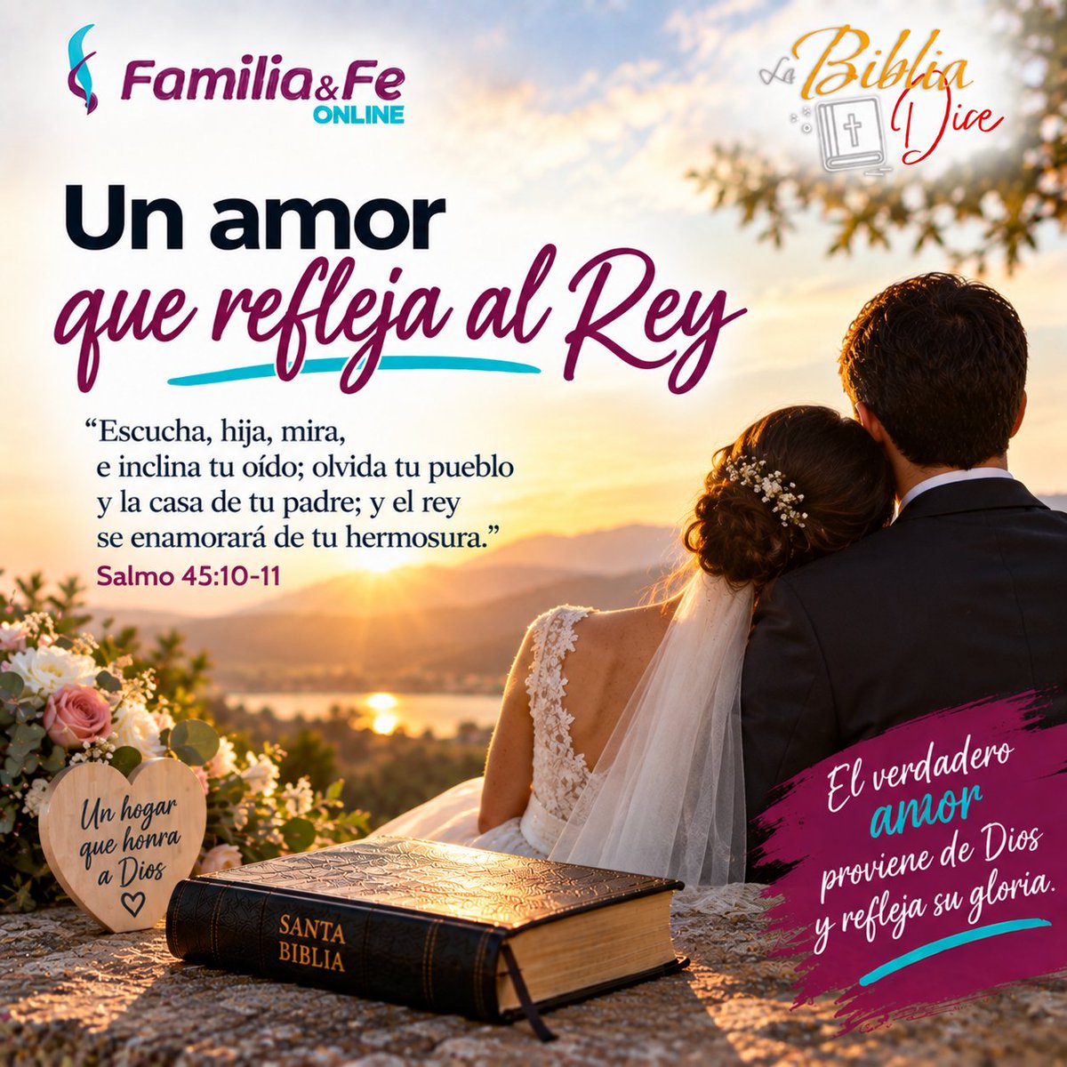 yvanmbalabarca's tweet photo. #rpsp #Salmo45 📖
✅Honra al Rey que ama la justicia y la verdad.
✅Cultiva un amor fiel, digno y respetuoso.
✅Construye un hogar que deje un legado de fe.
¡Retuitea y dale Like! https://t.co/1T35qCVJHa