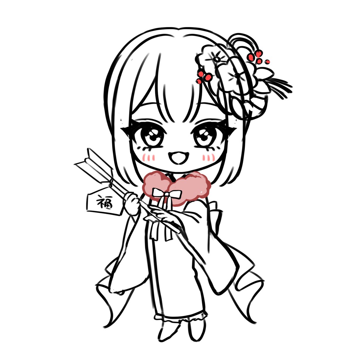 nya2nya2a's tweet photo. 正月SD量産らっふー！ https://t.co/4iNWw3yBNo