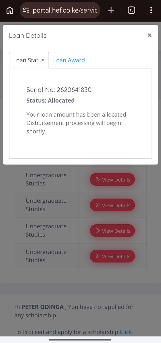 Odinga_jay's tweet photo. @HELBpage Hello @HELBpage  bana this loan has been allocated for almost 3 months now, kindly update or advice accordingly kama hakuna loan tuambie mapema tujipange hakuna haja niende classes then I'll defer ikifika time ya cats
I'd number 41737006 https://t.co/MNMOo2rpLw