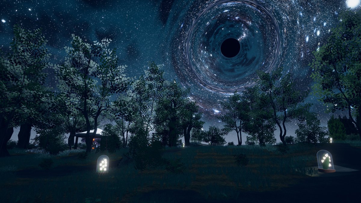 Bradlee1011's tweet photo. World name: Nights Edge · 宵の果て
By: Humu humu
Platform: PC

#VRChat #VRChat_world紹介 https://t.co/kVJhUKmIo4