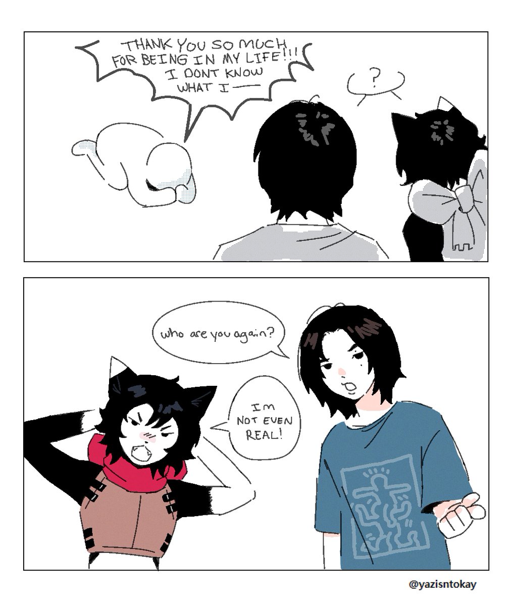 yazisntokay's tweet photo. this looks so rushed but wtv i thought it was funny lol https://t.co/7jpvPUI6tg