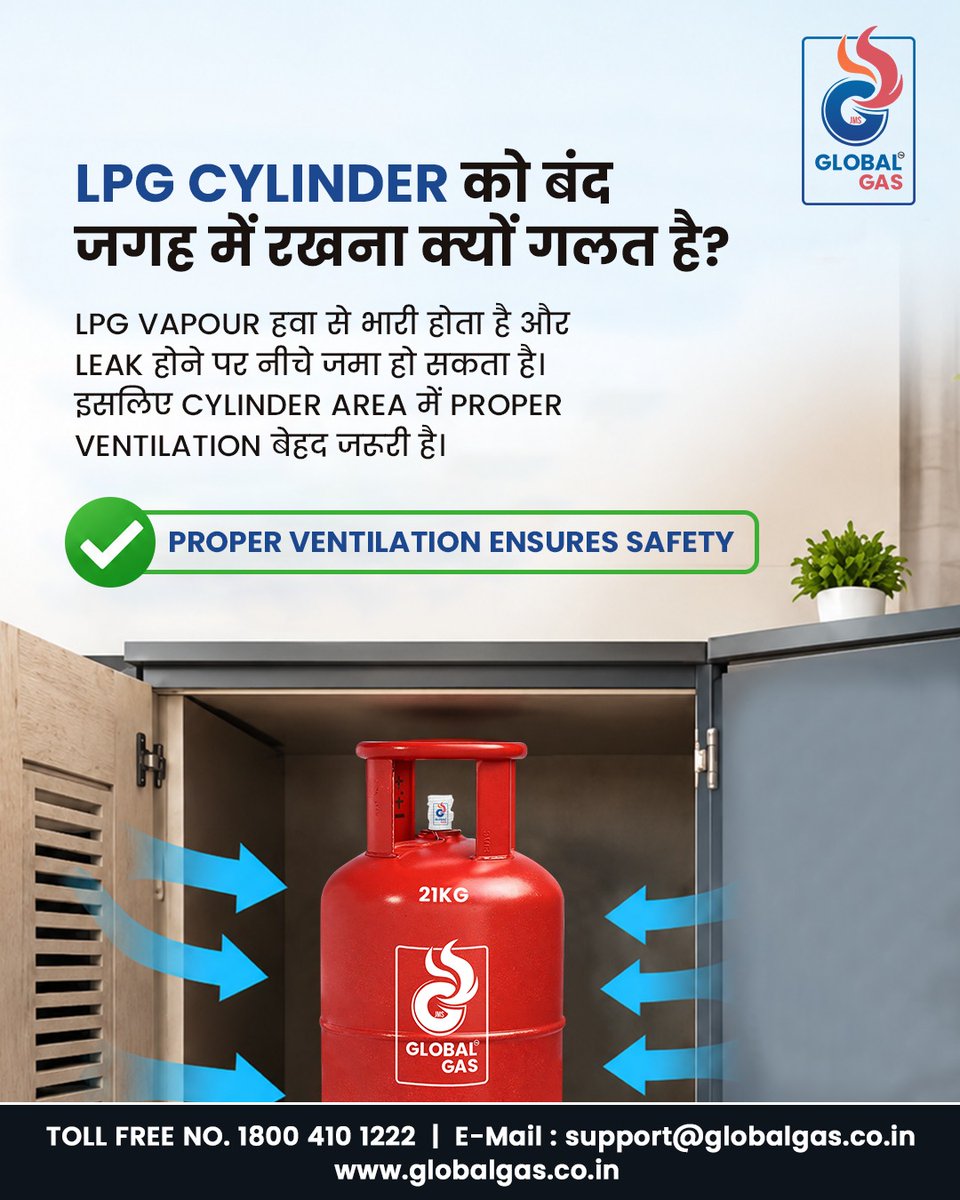 JMSglobalgas's tweet photo. ⚠️ LPG Safety को लेकर ये 4 बातें जरूर जानें!

Leak check से लेकर proper ventilation तक-छोटी सावधानी, बड़ी सुरक्षा। 
Swipe करें और जानें 

📞 Contact: 18004101222
🌐 Website: https://t.co/34CC0d2vmI
📧 Email: support@globalgas.co.in

#LPGSafety #GasSafety #SafetyFirst https://t.co/N0gYlbH1hX