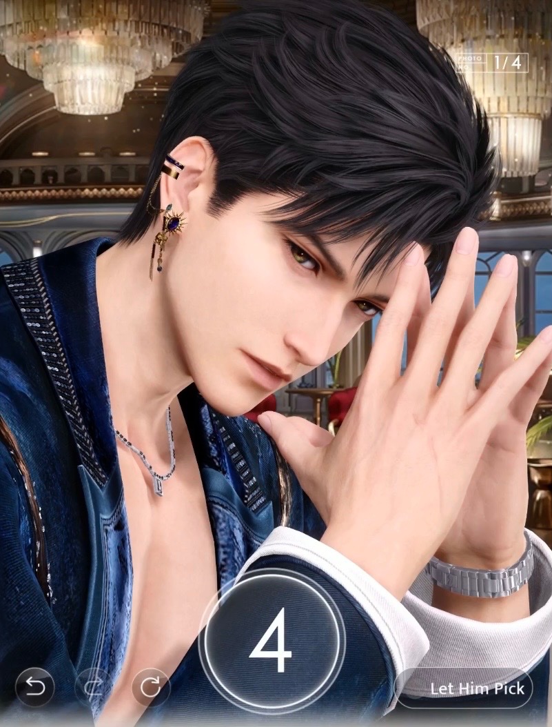 PhuongPhuong_15's tweet photo. ZAYNE FACE CARD NEVER DECLINES!
Also, Zayne slick back hairstyle really looks so good in every angle, I really like it 😭 https://t.co/cftgMAoWR2