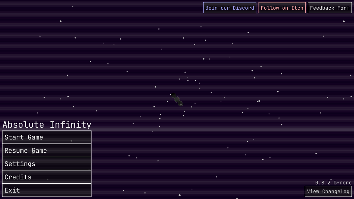 AceiusIO's tweet photo. I spent about 20 minutes patching an old version of my game back together for a video I'm working on and lowkey the old main menu was better

I also realized how much older versions of my game love to crash for no reason

#gamedev #indiedev #spacesim https://t.co/w0XZM1wDqg
