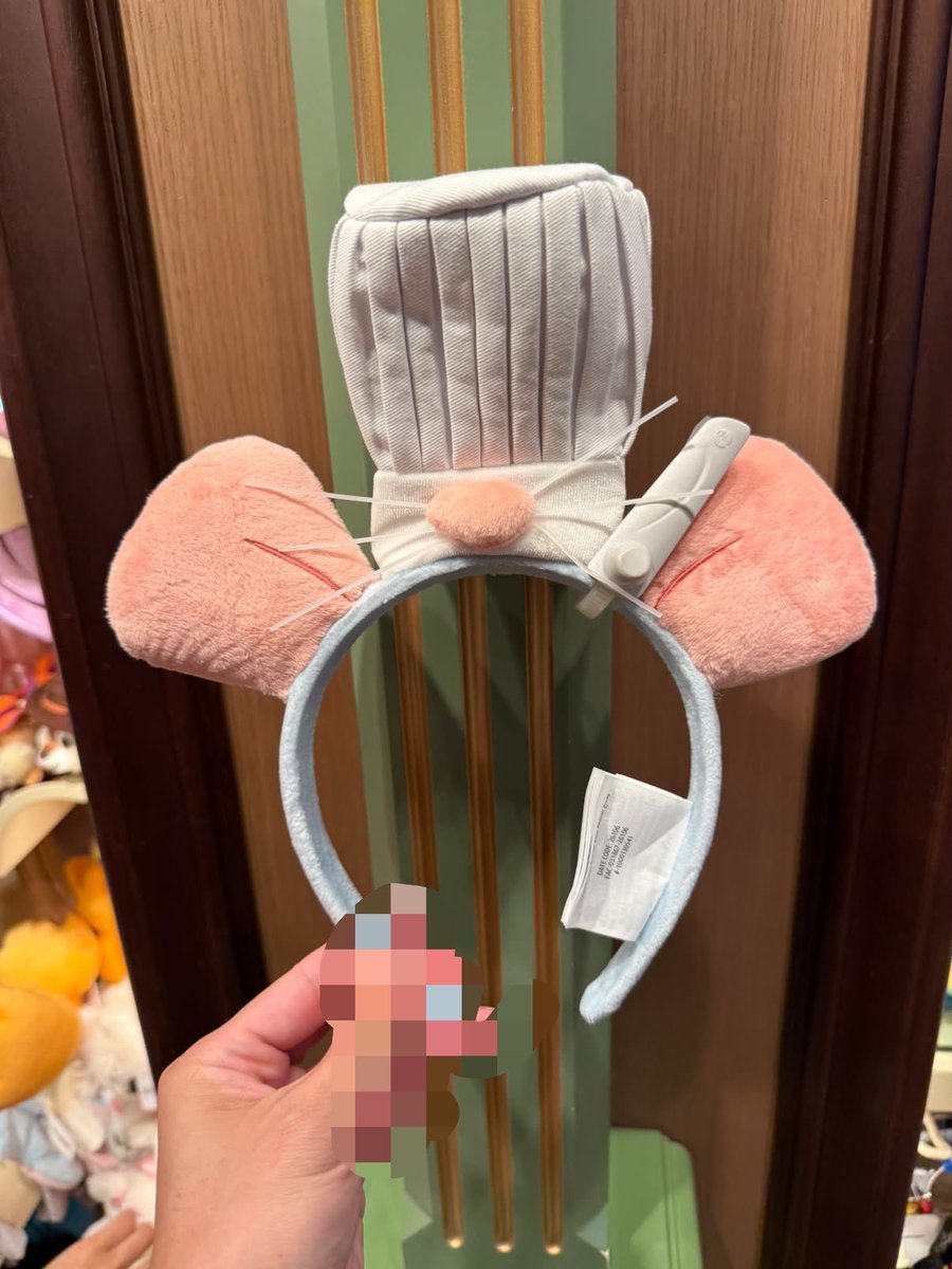 Ratatouille30's tweet photo. 香港ディズニー
レミーのカチューシャ、再販‼️
HK$169

香港はRatatouilleのロゴなしカチューシャ🐭 https://t.co/m2FABhirKV
