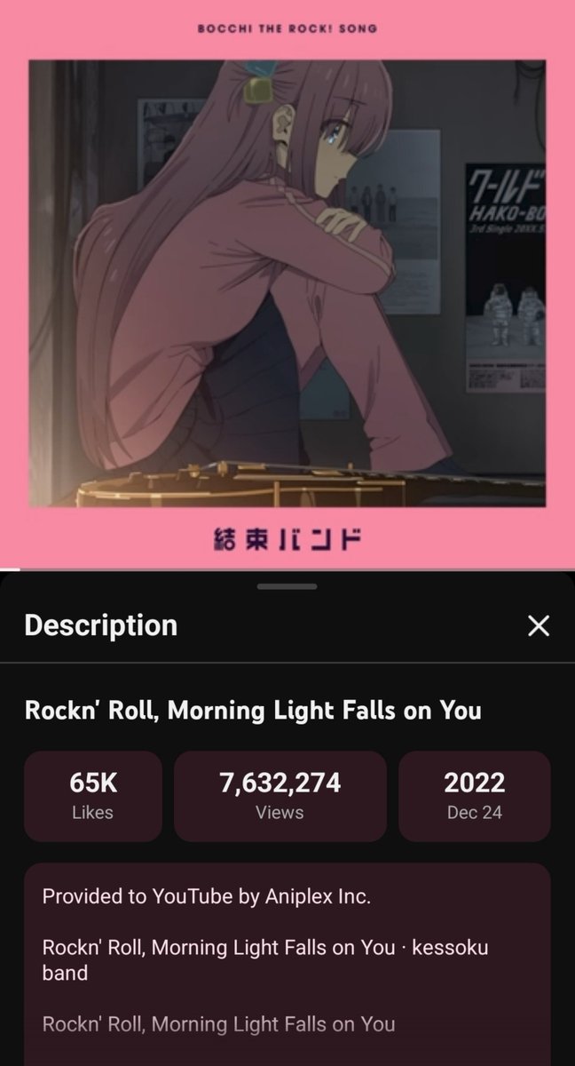 HashimotoRei98's tweet photo. - Bilang Genosida 1 bulan pasca 7 Oktober.
- Gunakan panggung buat isu politik.
- Cover albumnya keren (Cr: Yusuke Nakamura).
- Lagunya ikonik buat banyak anime dari mainstream kaya Naruto &amp; FMA sampai niche kaya Tatami Galaxy &amp; Tekkonkinkreet.
- Hitori Gotoh.

AKG > One ok Rock https://t.co/QIjzCufweK