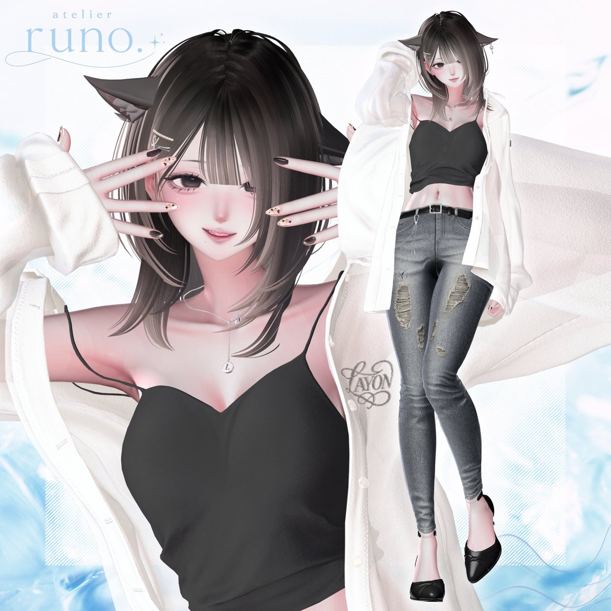 atelierruno's tweet photo. ⋆͛📣runo pose vol.1 Update💞

海咲に新たに対応しました✦
ご購入済みの方は再DLで対応版をご利用いただけます◎
🔗 https://t.co/YegrPoHwsI

これを記念してRPキャンペーン開催🎁
⋆✦ @atelierruno Follow + RP
⋆✦ 〆 9/23 17:00

ぜひこの機会にチェックしてください🫧
#atelierruno #VRChat https://t.co/lHviYoedZA