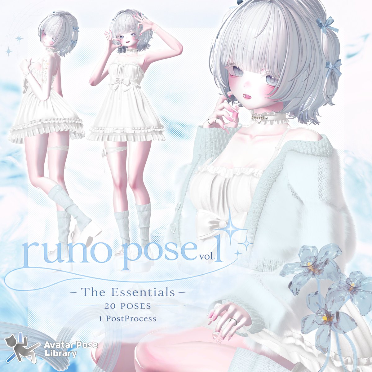 atelierruno's tweet photo. ⋆͛📣runo pose vol.1 Update💞

海咲に新たに対応しました✦
ご購入済みの方は再DLで対応版をご利用いただけます◎
🔗 https://t.co/YegrPoHwsI

これを記念してRPキャンペーン開催🎁
⋆✦ @atelierruno Follow + RP
⋆✦ 〆 9/23 17:00

ぜひこの機会にチェックしてください🫧
#atelierruno #VRChat https://t.co/lHviYoedZA