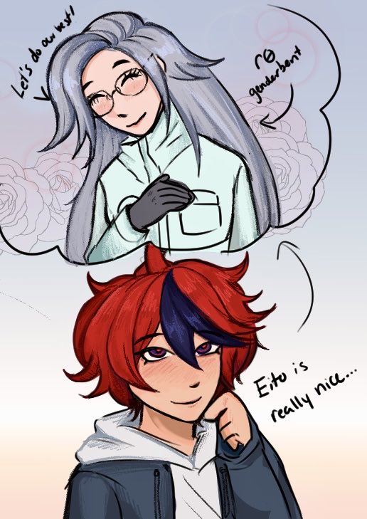 Frogception's tweet photo. Eito doodles bc I love him #eitaku https://t.co/VTsDHCmtvt