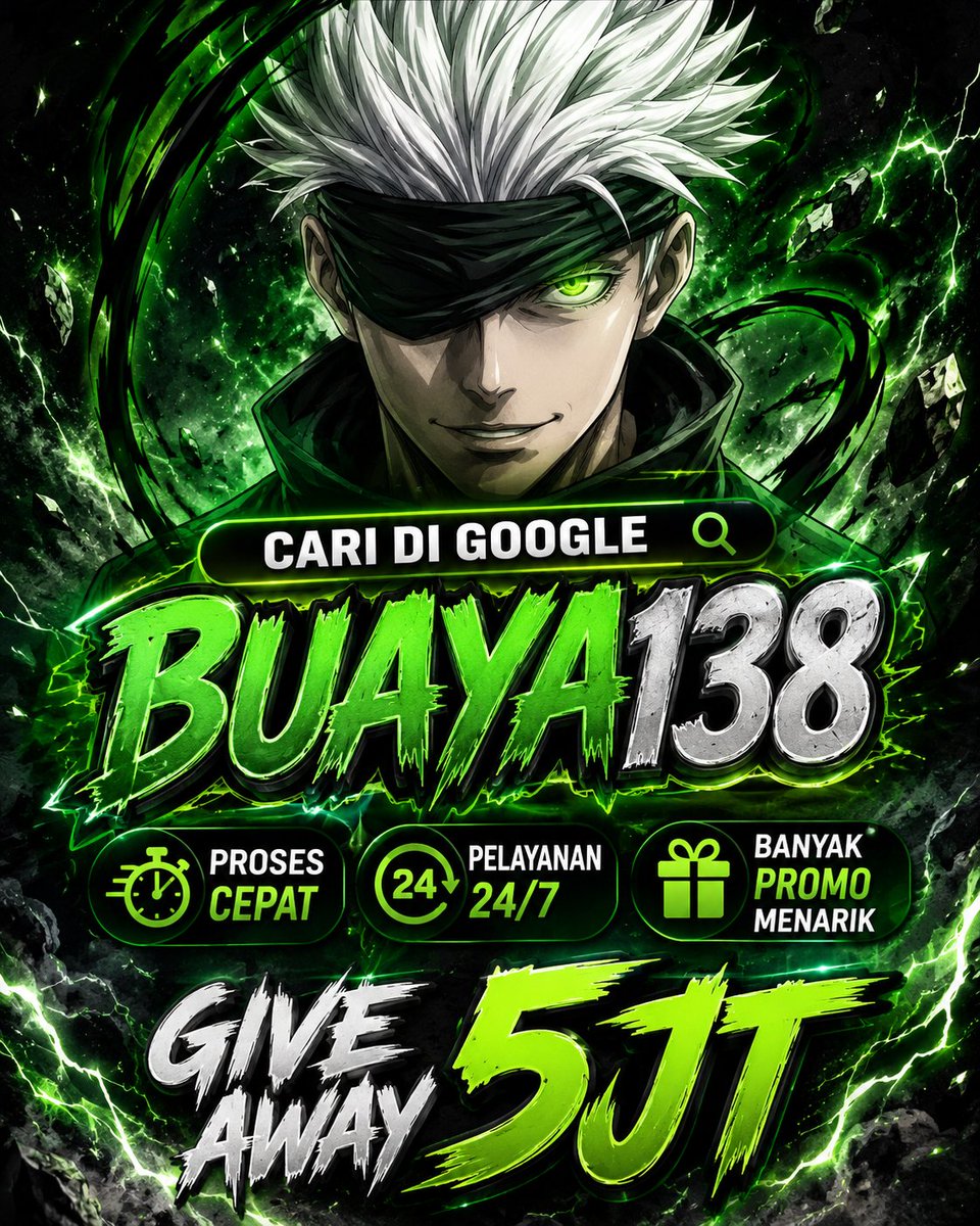 bisddy's tweet photo. BUAYA138 RTP tertinggi 98%
Bonus Give Away
Pecahan gak abis abis

📌LINK DAFTAR BUAYA138 ➜
https://t.co/yVTnUTZh44

#gacor
#zonauang
#slotgacor
#slotviral https://t.co/f8Ge2gyt4p