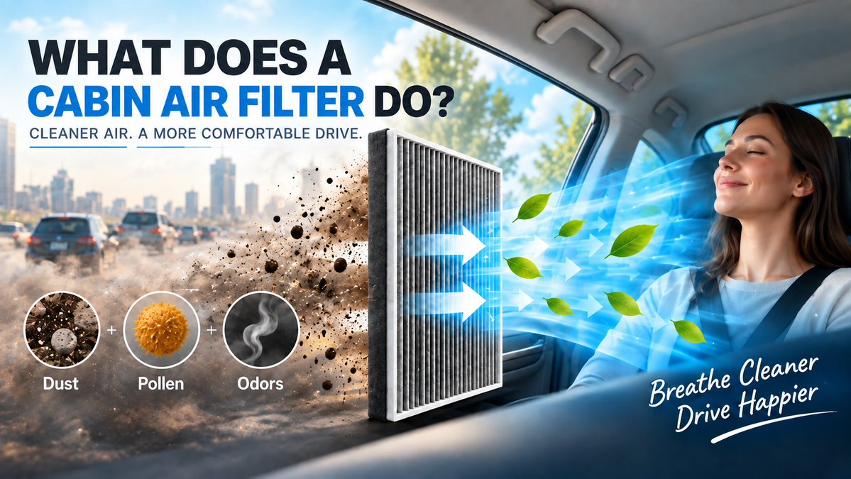 blueskyfilter's tweet photo. Weak A/C airflow or musty smells? Your cabin air filter may need attention.
Learn what it does, when to replace it, and how standard vs activated carbon filters differ:
https://t.co/TtJoajs7gj
#CabinAirFilter #CarMaintenance #AutoFilter https://t.co/A3C8FV4Y6q
