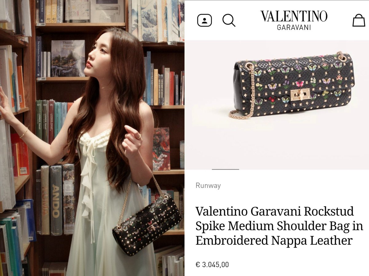 lexist931's tweet photo. Valentino &amp; Freen = A Classic Beauty 🌷❤🙌

Valentino Garavani Rockstud Spike Bag 🙌🔥❤

#ValentinoxFreen
#ValentinoGaravani
#RockstudSpike
#srchafreen‌ https://t.co/WWQQQaY8Lp