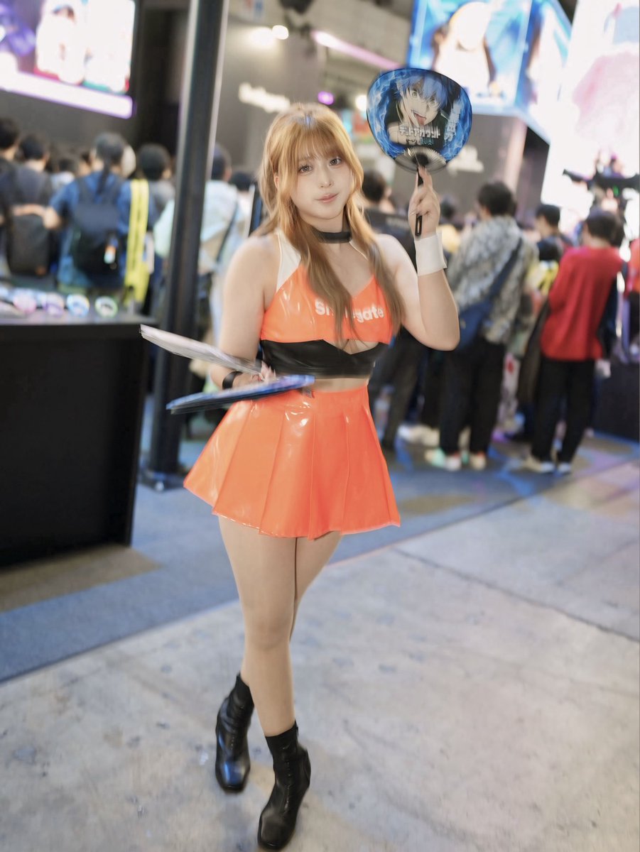 akuidaooe9206's tweet photo. @kayachanw1 
初の東京ゲームショウでした。
いろんなモデルさんいて楽しかった〜

伽也さん丁寧な対応してくれました。

モデル(@kayachanw1 ) https://t.co/EbjK2tvLZE