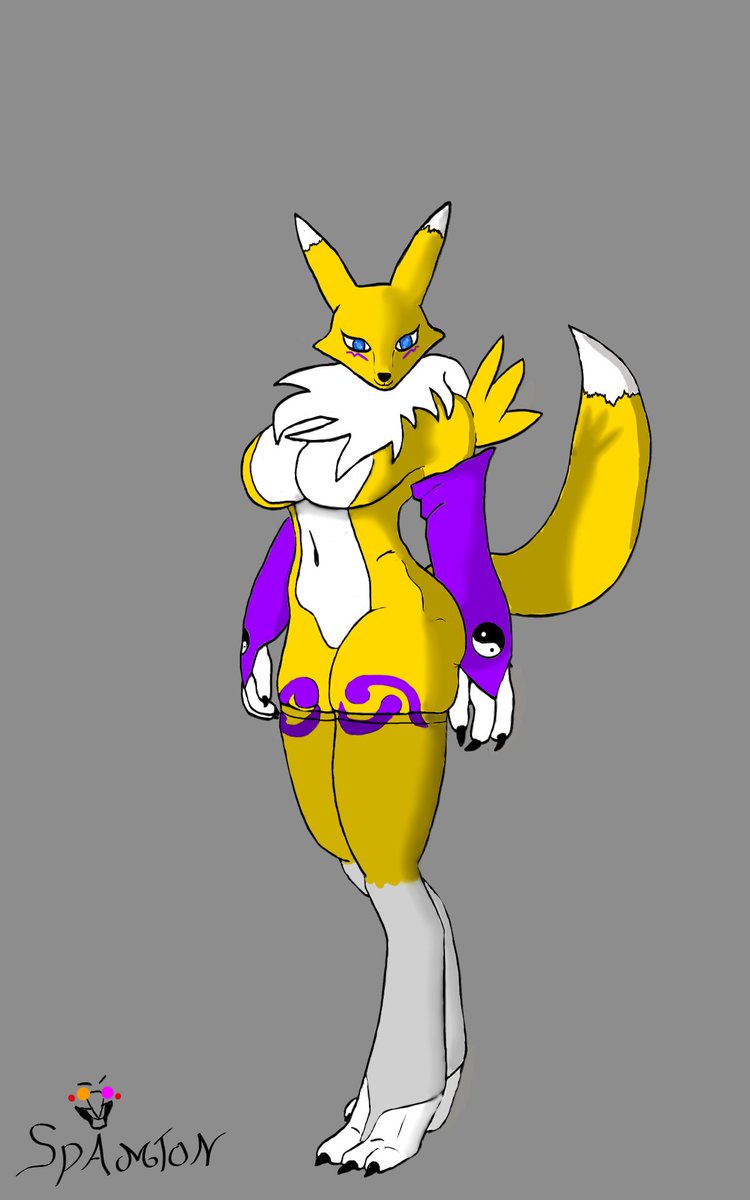 Spamton_NE0_'s tweet photo. Testing the waters with Renamon art, may focus on her for a bit, trying to get use to drawing furries more. Hope yall like it

#Renamon
#furryartㅤㅤㅤ 
#furryfartart https://t.co/xutGwzj2cA