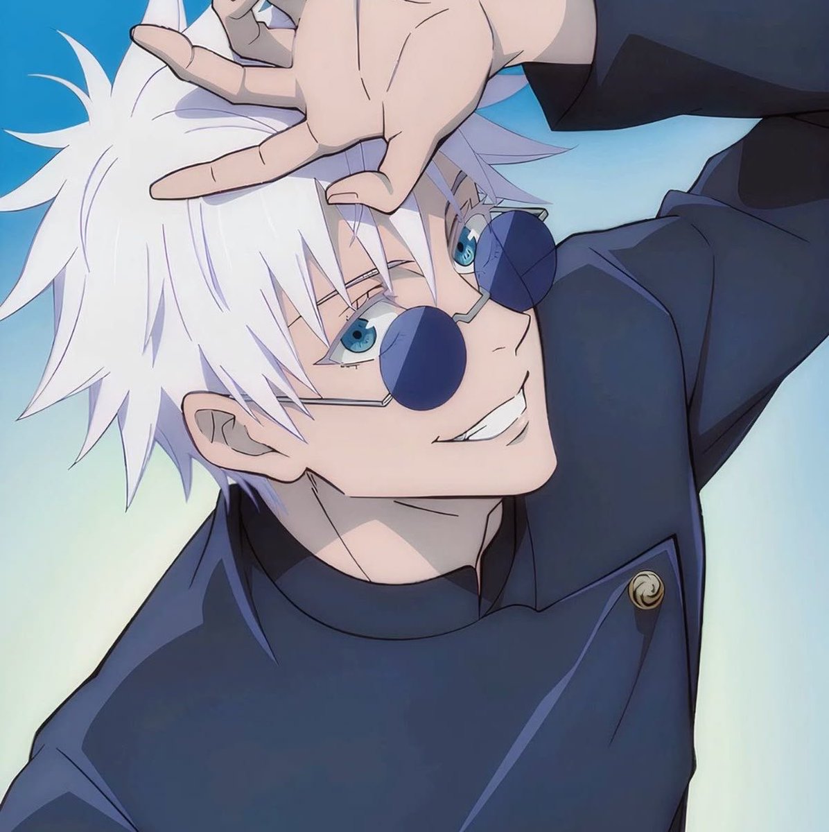 starlessatoru's tweet photo. teenager gojo is always smiling so easily </3 https://t.co/sSyyYpBoZc