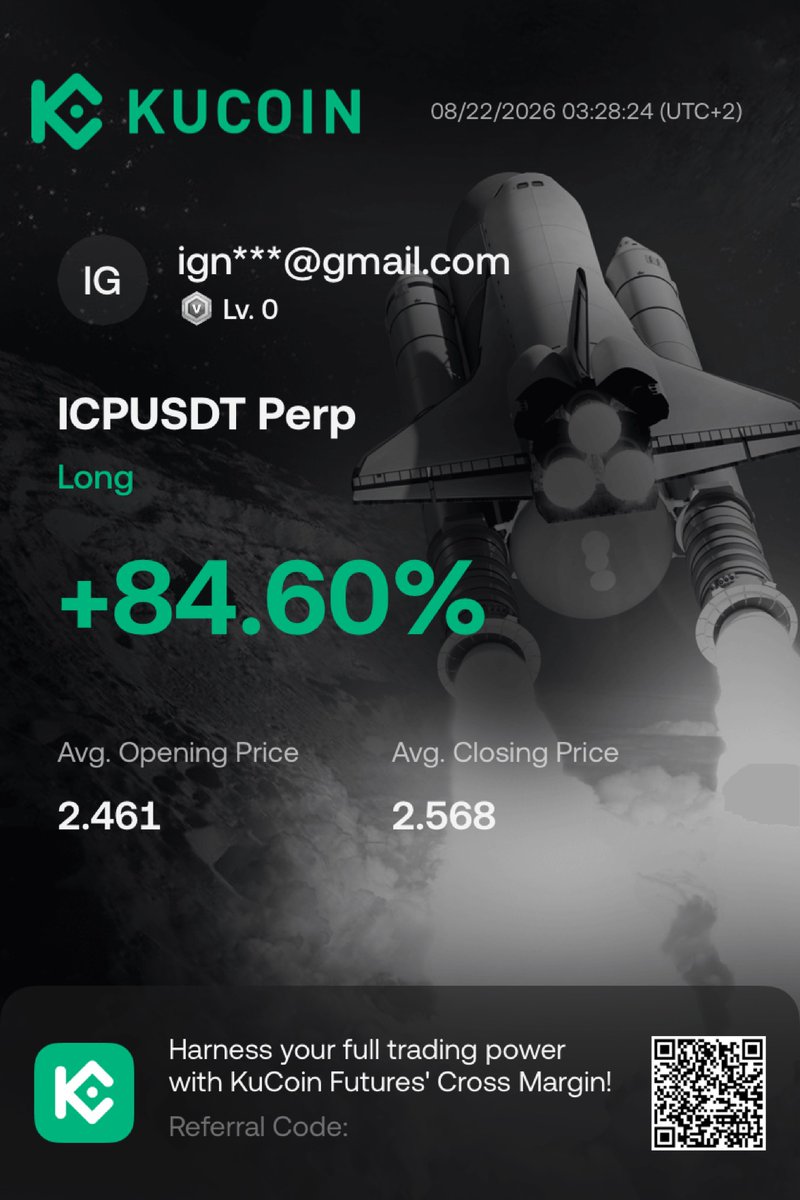 AlexandruG1997's tweet photo. Quiet one overnight: ICP long closed +84.60% 🟢 In at 2.461, out at 2.568. No chasing, just waited for the setup and took it. Curious how these get called? DM me. #ICP https://t.co/FSYCHTLp8I