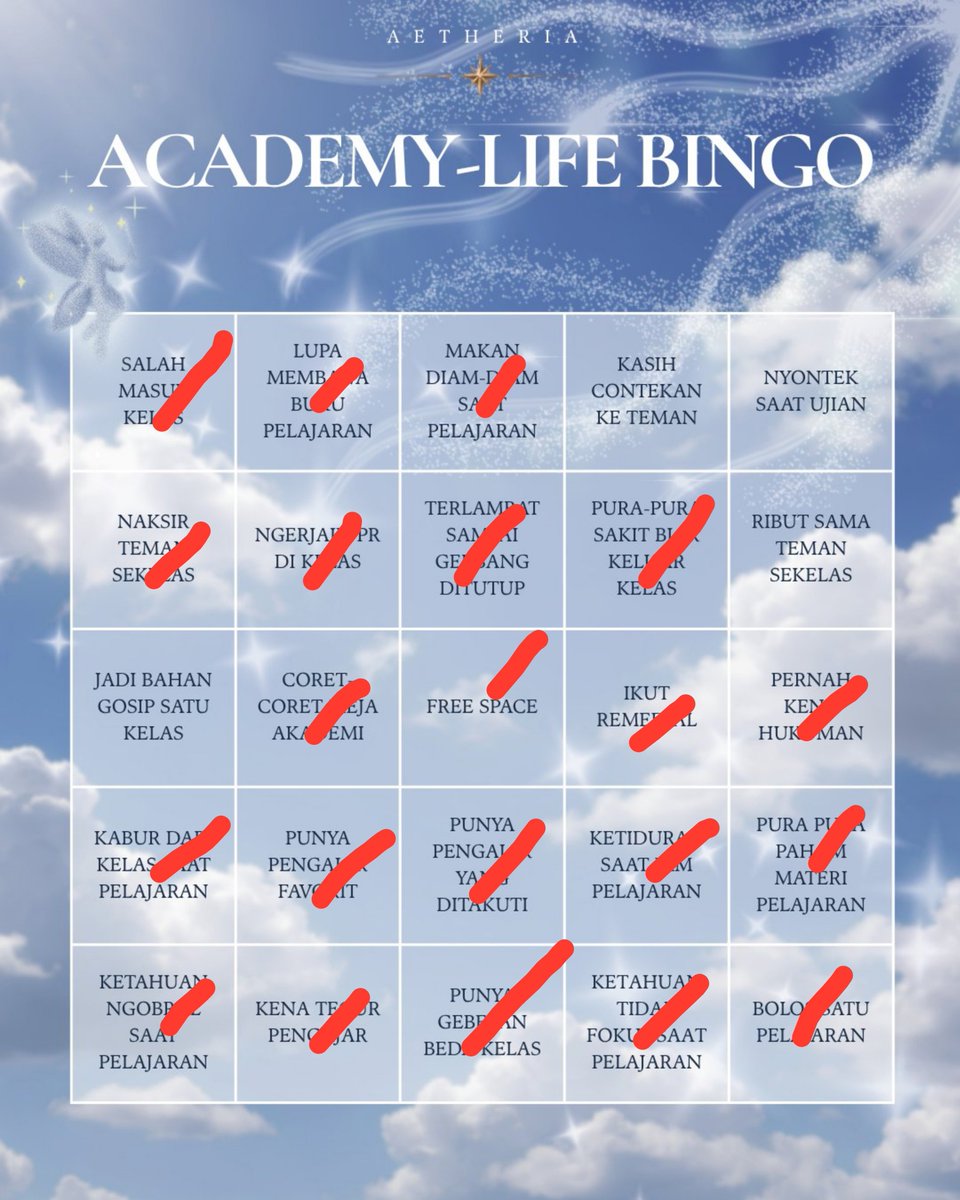 divreksi's tweet photo. Bingo anak baik berahlak soleh https://t.co/oSfFHwWEz4