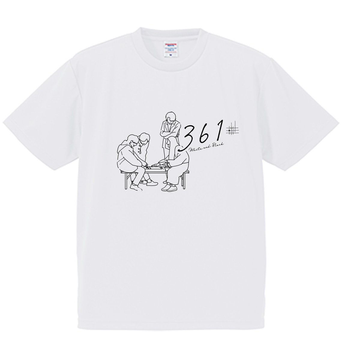 theatreshinjuku's tweet photo. 【再入荷のお知らせ📢】

映画『361 - White and Black - 』

Tシャツの絵柄・色(白,黒)・サイズ(XS,S,M,L)
全て在庫ございます！

ぜひこの機会にお買い求めくださいませ！

#361whiteandblack 
#テアトル新宿 https://t.co/whRcbQdVKk