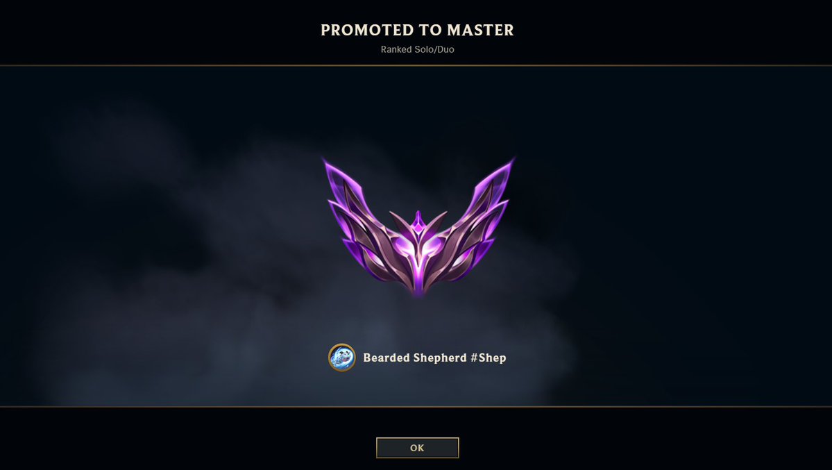 BeardedShepher1's tweet photo. FIRST TIME MASTERS LFG https://t.co/YJvvLZaukq