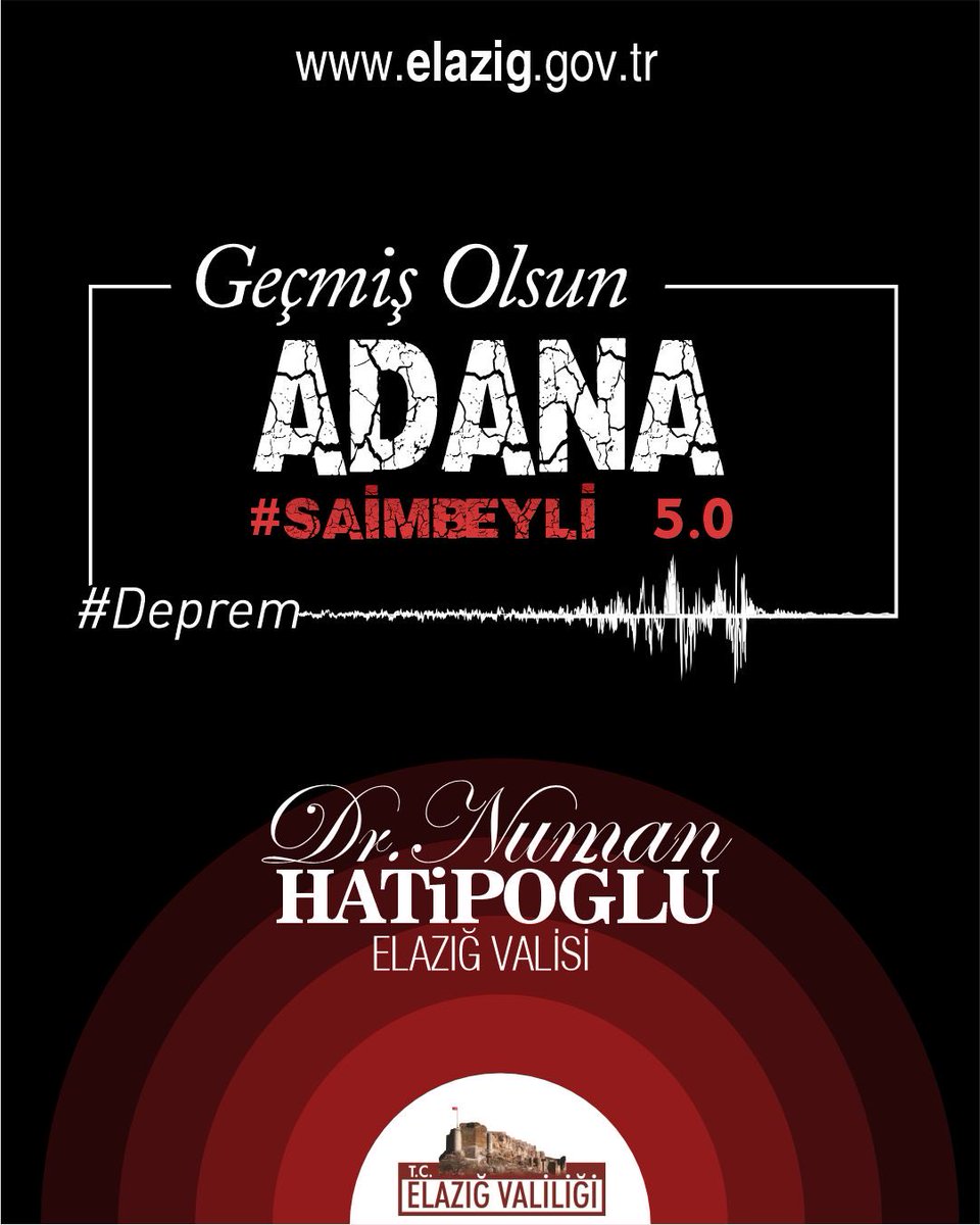 numanhatipoglu's tweet photo. Geçmiş olsun Adana. 

Allah ülkemizi her türlü afetten korusun. https://t.co/9LHa8ykV2Z