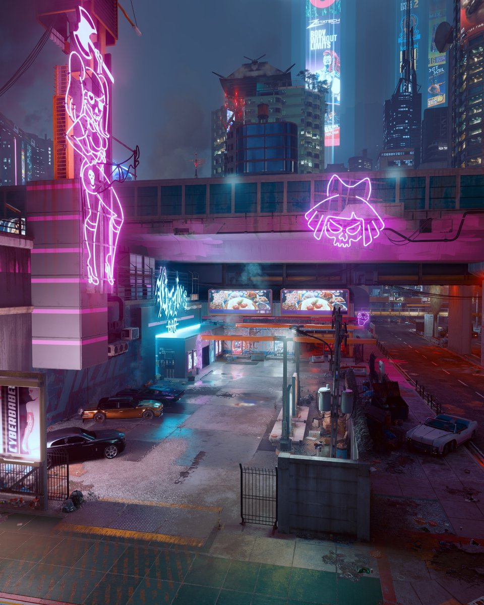 KeenEyeVP's tweet photo. Lizzie's Bar - Cyberpunk 2077 https://t.co/7ZHIpeoHyJ