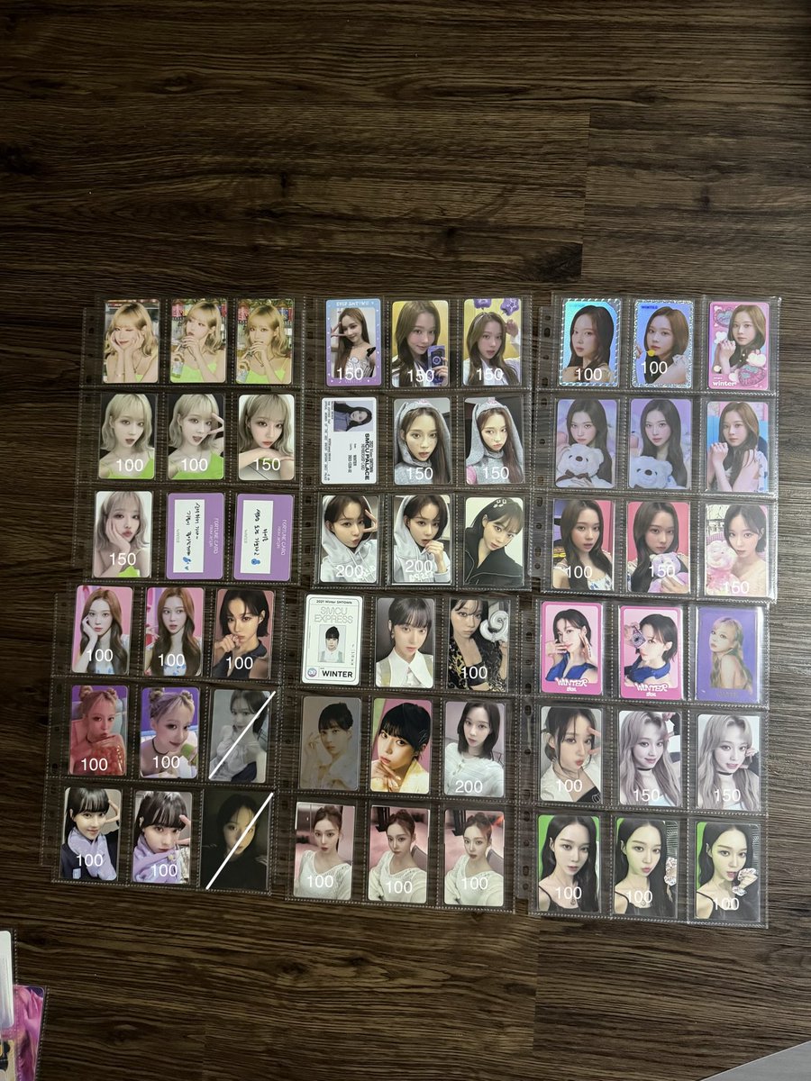senoshoot's tweet photo. wts พร้อมส่ง😘🩵 ลดราคาหลายใบ

การ์ด วินเทอร์ น้องหนาว ราคาตามภาพ
ใบที่ไม่มีราคา ใบละ 50 บาท
(without price 50/pc)

🚛 ค่าส่ง 40 บาท สนใจ dm ค่า

#ตลาดนัดaespa #ตลาดนัดเอสป้า https://t.co/XUq2vB1Thf