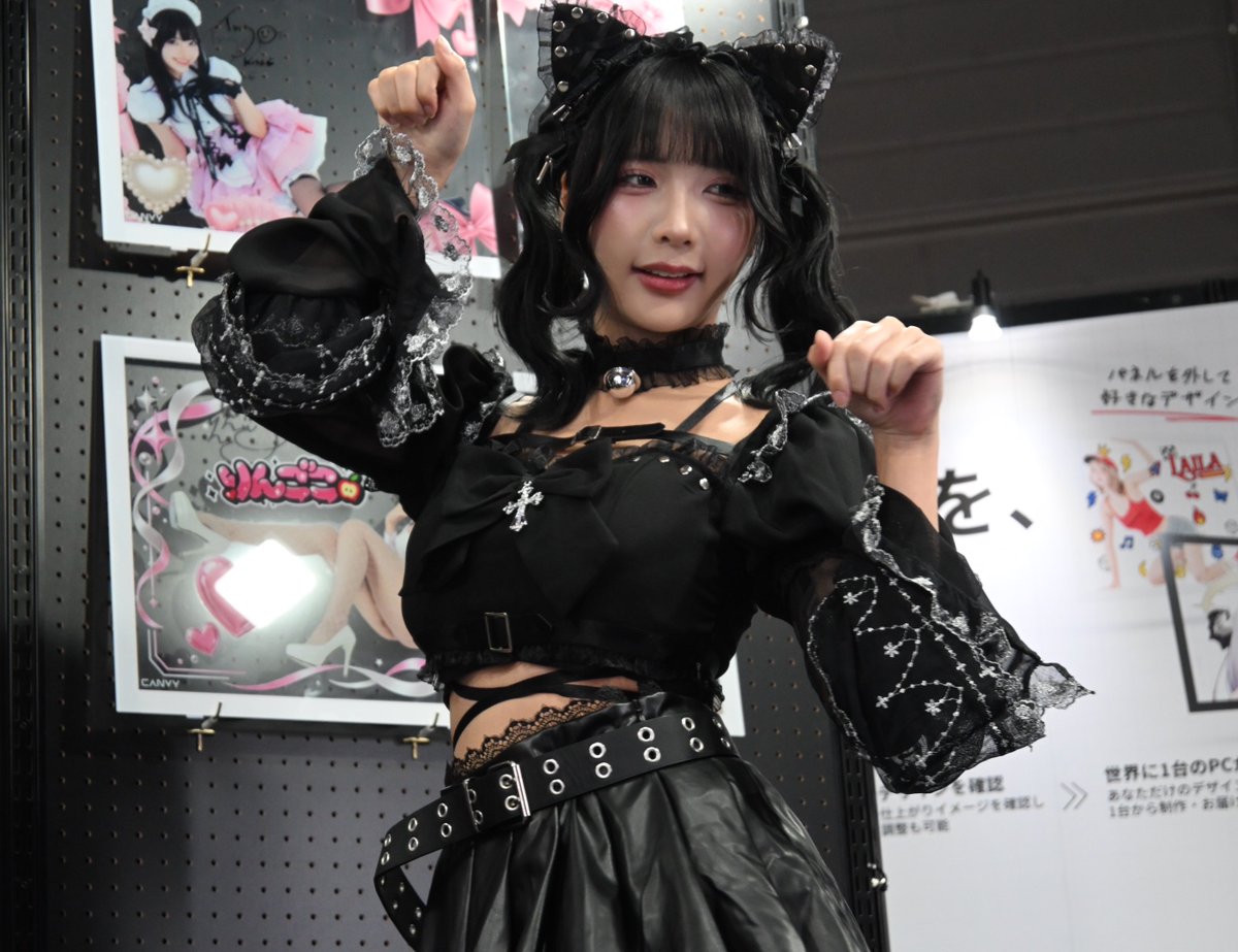 EmperorsChannel's tweet photo. 1回目の撮影会の写真
カメラで撮ったからスマホよりかは画質良い
#TGS2026
#CANVY
#yunocy https://t.co/Vn4djBto7N
