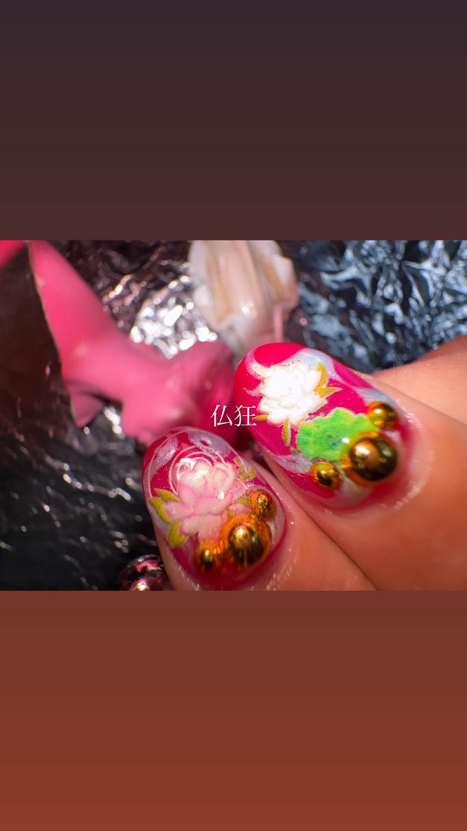 nen_nail's tweet photo. 🪷🪷🪷😇仏狂😇🪷🪷🪷

꧁  ꧂ご予約受付中꧁  ꧂
https://t.co/PC1Fs9u0yL

担当:ちねん

 #念ネイル https://t.co/N06IgjG3Ey