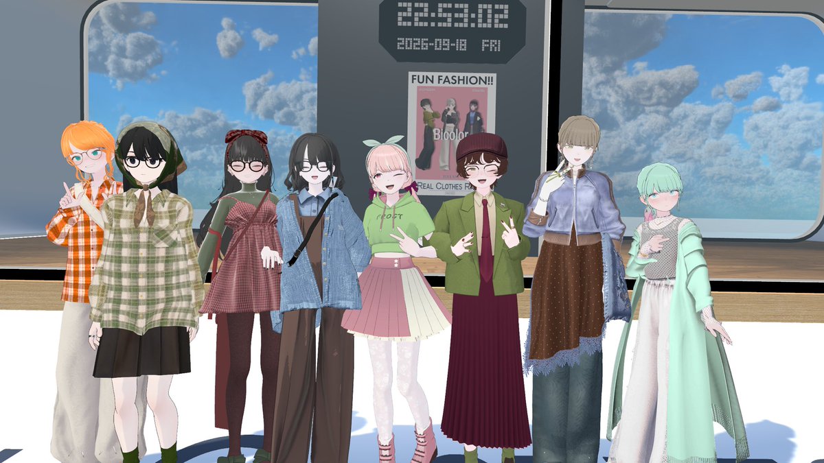 shachimi02's tweet photo. #リアクロ集会 
先週はリアクロ集会にお邪魔していました！
今回は前からやってたかったブラウン×ブルーの組み合わせで参加〜！
久々に色々お話しできて満足☺️ https://t.co/4dCl26PIt4