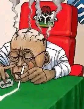juliozog007's tweet photo. He ran away during the NADECO days. Chief MKO &amp; others paid the ultimate price. He later went back to Nigeria &amp; appropriated the entire JUNE 12 struggle to himself. He ran away from this year’s UNGA as well. A coward is a coward; Jagaban wey no fit attend UNGA na Jagajaga. https://t.co/0BBDDKmDfV