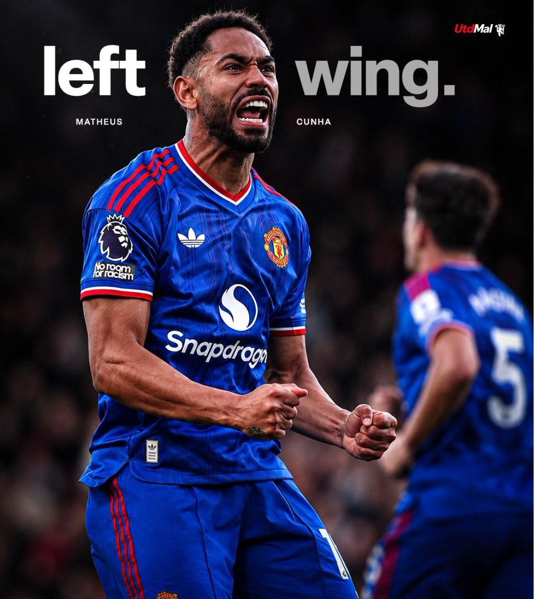 UtdMaI's tweet photo. Maybe Carrick should consider putting Matheus Cunha back at his preferred LW position.

Rashford can be dangerous from the left too, but so far he hasn’t offered enough output to justify keeping Cunha away from his strongest position. https://t.co/sdDYlWMCyu