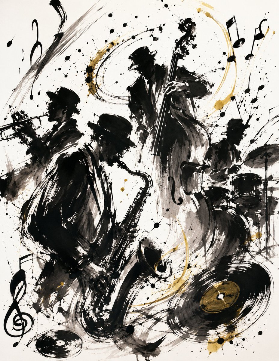AnatoleRecords's tweet photo. For everyone who lives for the soul-stirring rhythm of Northern Soul and Doo-Wop.

Bringing raw vinyl energy to life with explosive ink strokes and elegant gold accents.

Put on your favorite record and tell me:

what classic track is playing in your head right now? https://t.co/3c3jFIfv3d