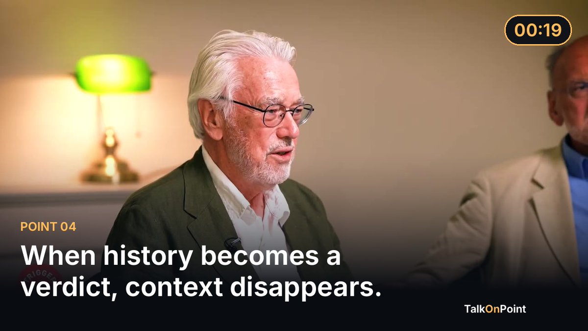 TalkOnPointApp's tweet photo. When history becomes a verdict, context disappears.

Robert Tombs and Nigel Biggar criticise what they describe as a dominant account of Britain’s past, centred on racism, oppression and exploitation.

Their objection is not to teaching those subjects. It is to presenting them as the main lens through which students understand Britain, creating a fragmented and overwhelmingly negative national story. They argue that this framing can weaken students’ attachment to the country and obscure its complex historical development.

They call for a fuller account that acknowledges wrongdoing while also explaining Britain’s wider past. As they ask, if children are taught mainly a “litany of racism and oppression and exploitation,” why would they believe in the country?

Can students understand Britain if its history is taught mainly as a story of guilt?

https://t.co/3T2HAguVvl

#BritishSchools #WokeHistory #BritishEmpire