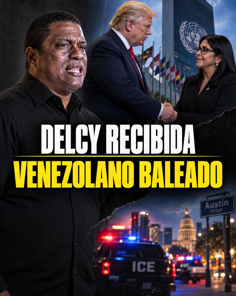 JoseColinaP's tweet photo. Dos hechos distintos, pero una contradicción imposible de ignorar:

Delcy Rodríguez llega a Nueva York para ser recibida al más alto nivel político, mientras Wilber Rafael Garcés Pérez, venezolano de 28 años, permanece hospitalizado después de ser baleado por un agente de ICE durante un operativo en Austin, Texas.

No estoy afirmando anticipadamente que el agente actuó ilegalmente. Exijo una investigación independiente, la publicación de las evidencias y una explicación transparente sobre el uso de la fuerza.

Pero también pregunto: ¿por qué existen puertas abiertas para quienes formaron parte del poder que expulsó a millones de venezolanos, mientras nuestra comunidad enfrenta detenciones, pérdida de protección, deportaciones y ahora un hecho tan grave como este?

Estados Unidos puede dialogar con Delcy Rodríguez, pero no debe permitir que ella hable en nombre de los perseguidos, los presos políticos y la diáspora.

La vida del venezolano común también importa. 

#Venezuela #VenezolanosEnEEUU #DelcyRodríguez #ICE #Austin #JoséAntonioColina