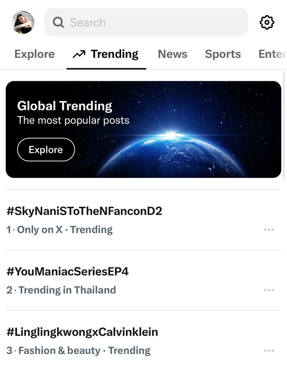 00k1105's tweet photo. Top 3 trending in Thailand now, keep it up 😍

#linglingkwong #หลิงหลิงคอง
#LinglingKwongxCalvinKlein
@CalvinKlein https://t.co/MeWlGhuiG8