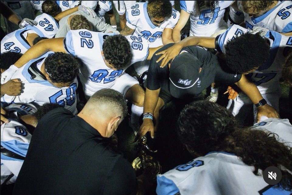 CoachJDiazMC's tweet photo. Great team WIN for our @mcraidersfb last night‼️ So proud of our guys for playing their hearts out for five quarters🙌🏾🙌🏾 They showed a lot of a grit, determination, resiliency and fight. Congrats to our coaching staff for putting together a great game plan and to all our alumni who helped us rebuild this program and bring the Citrus Cup back home to the Park‼️🙌🏾🙌🏾
Ty Lord, God is great 🙏🏾🙏🏾
